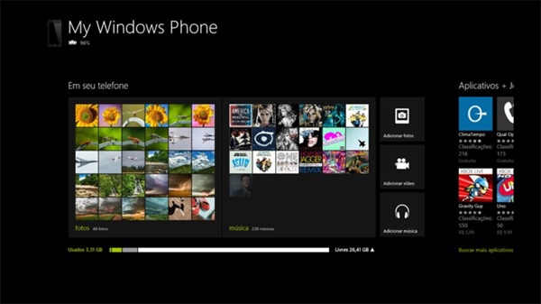 Windows Phone 8 ganha app com jeitão de Metro