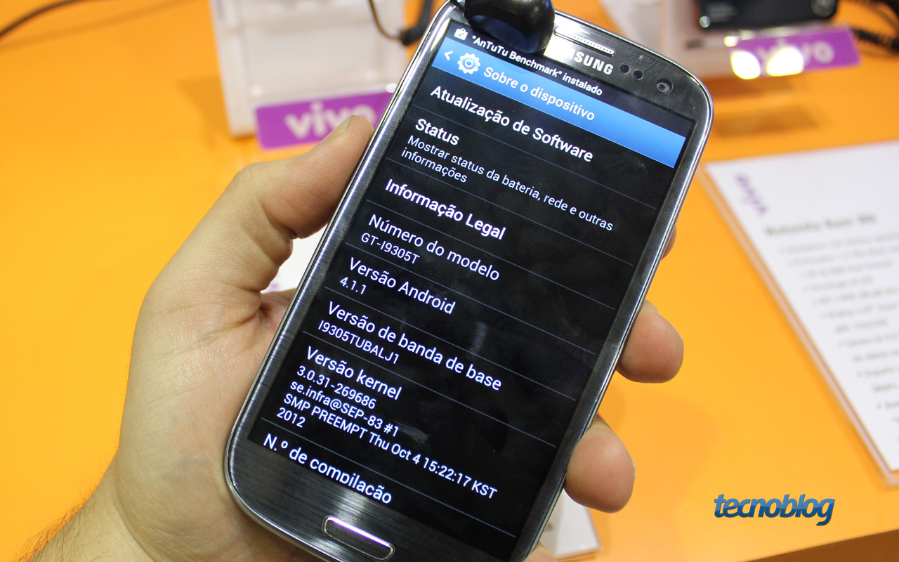 Galaxy S III com LTE: homologado pela Anatel e em mãos