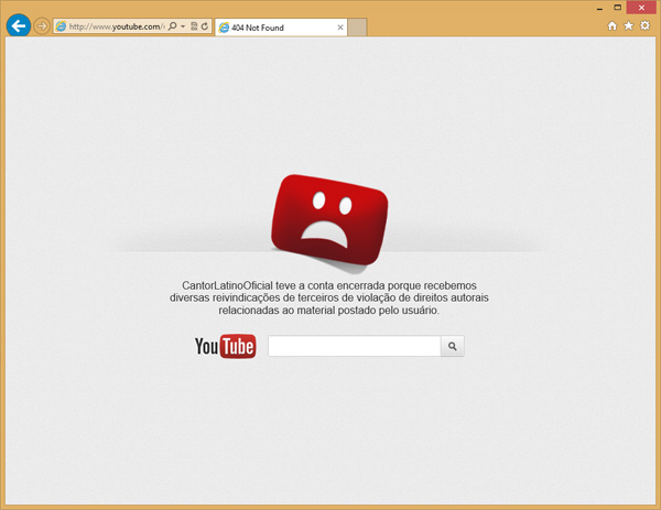 YouTube encerra conta do cantor Latino depois de muitas reclamações