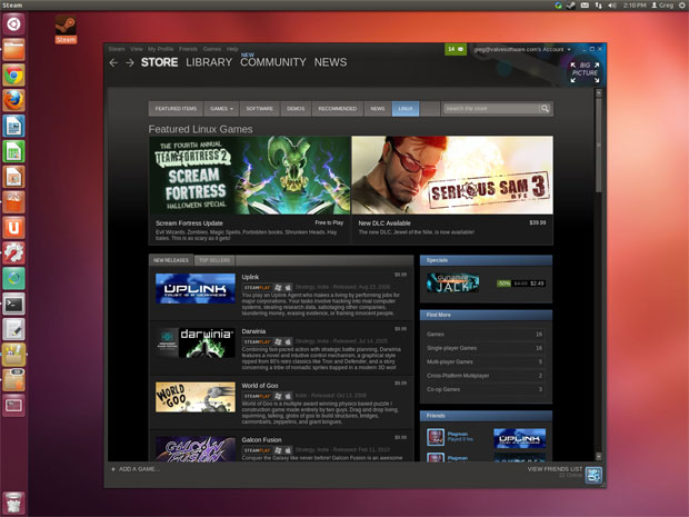 Valve libera Steam para Linux; confira a lista de jogos