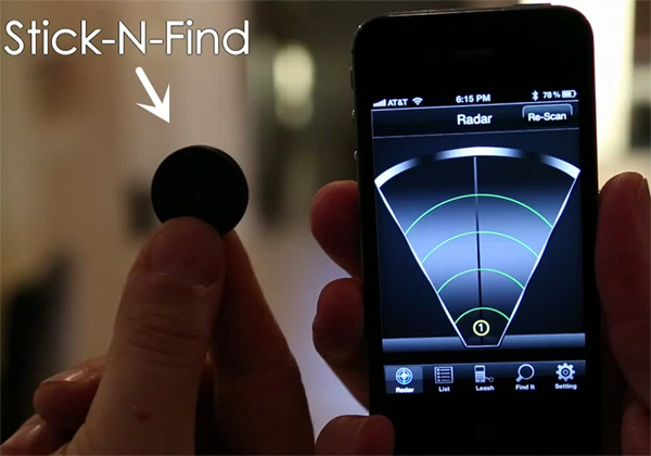 Adesivo Bluetooth promete ajudar a encontrar itens perdidos
