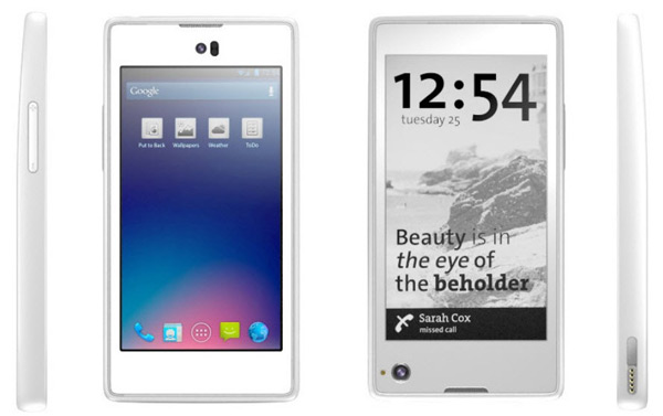 YotaPhone, o smartphone com telas de LCD e e-ink, é lançado na Rússia