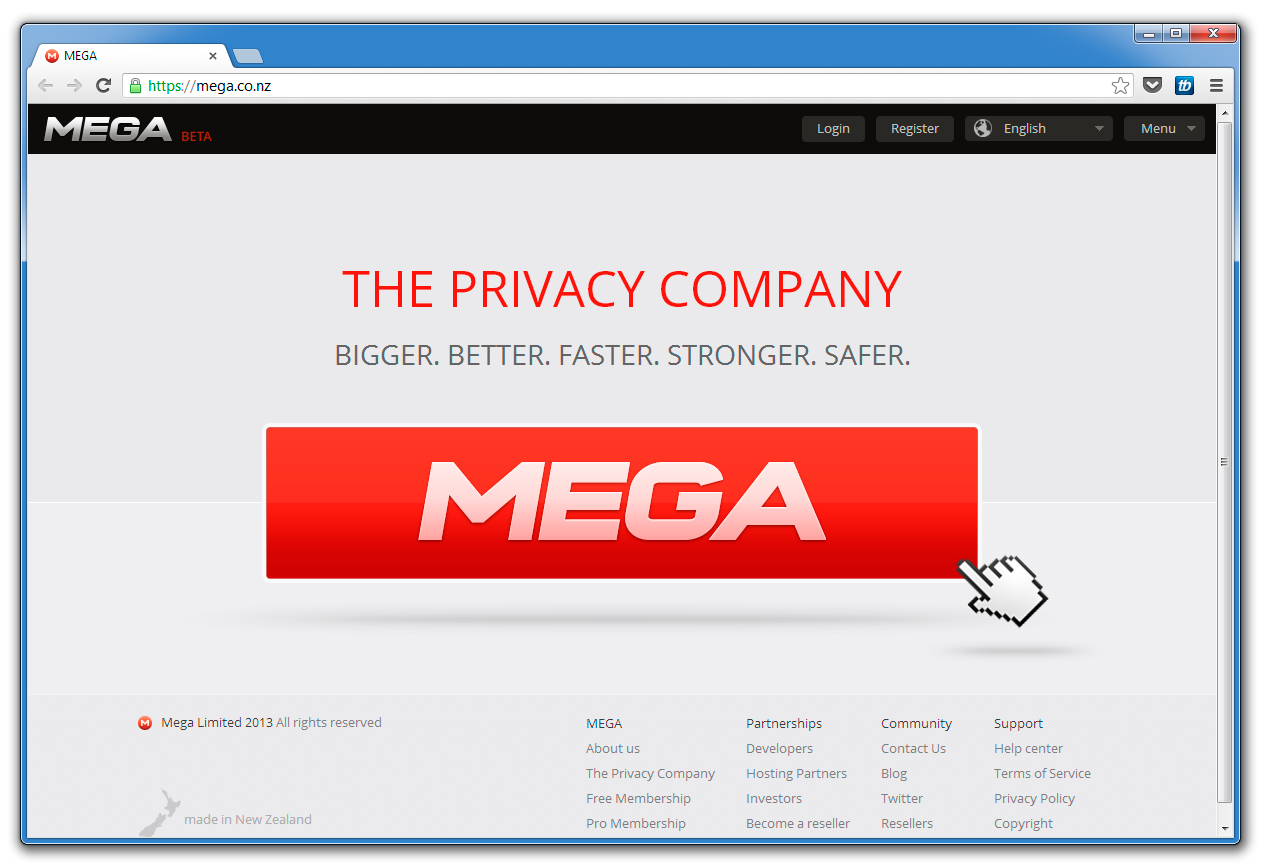 Kim Dotcom lança Mega, o sucessor do Megaupload
