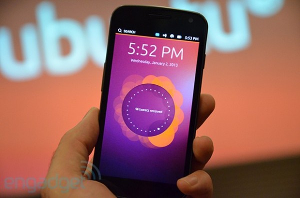 Ubuntu rodando no Galaxy Nexus