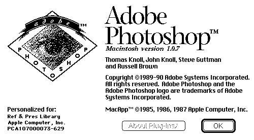 Adobe publica código-fonte do Photoshop 1.0