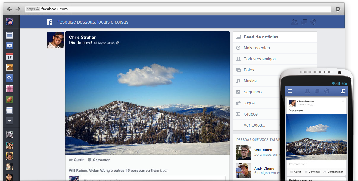 Ainda não recebeu a nova interface do Facebook? Talvez você nunca receba
