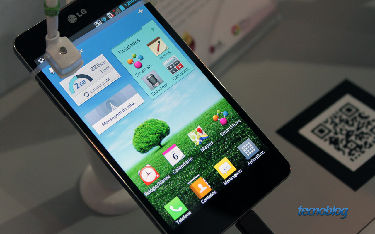 LG Optimus G, o smartphone high-end com 4G que está chegando ao Brasil