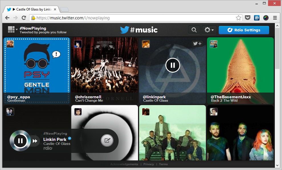Twitter lança #Music, um serviço de descoberta de músicas