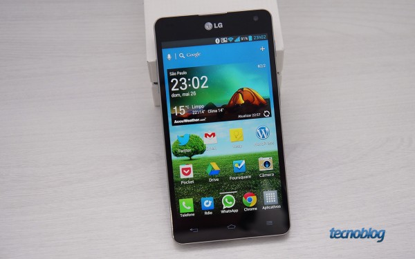 WhatsApp não funcionará mais no LG Optimus, lançado em 2012 (Imagem: Paulo Higa/Tecnoblog)