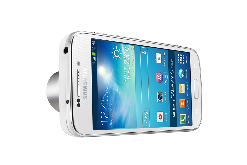 Galaxy S4 zoom: câmera compacta com sensor de 16 MP, zoom óptico de 10x e ligações telefônicas