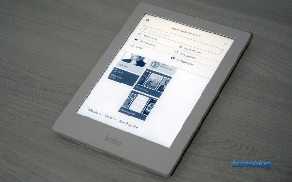 Kobo Aura HD é um e-reader com tela impressionante