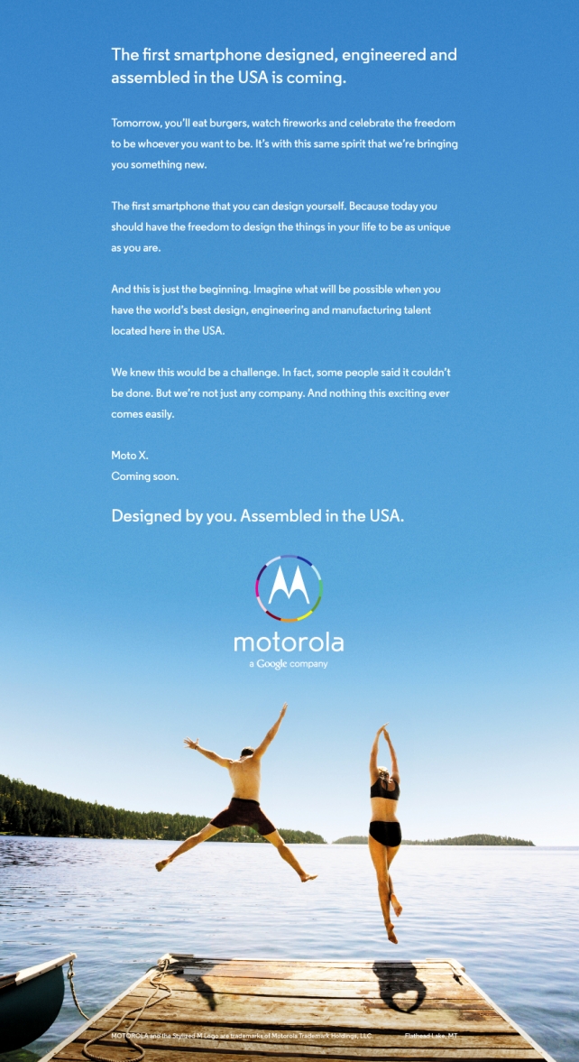 Será que a Motorola vai deixar você personalizar o hardware do Moto X?