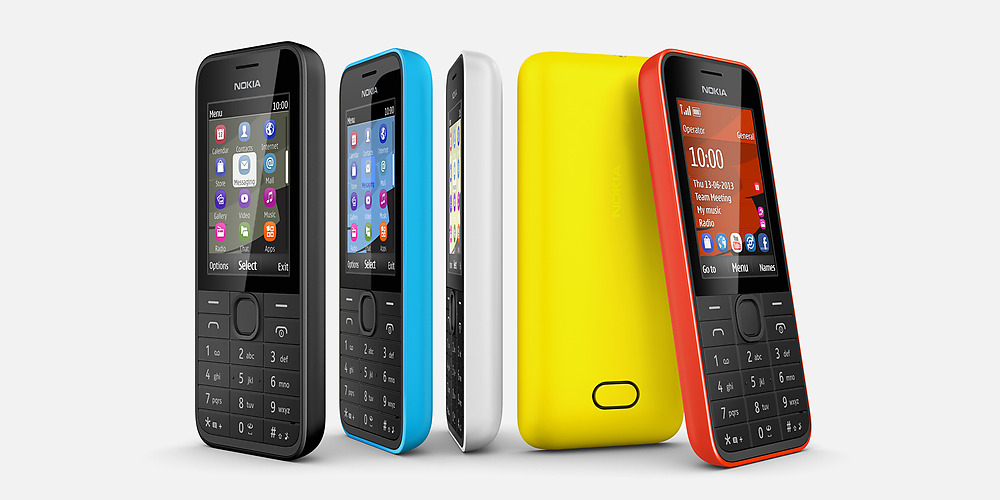 Nokia anuncia 207 e 208, dois celulares baratos com 3G+