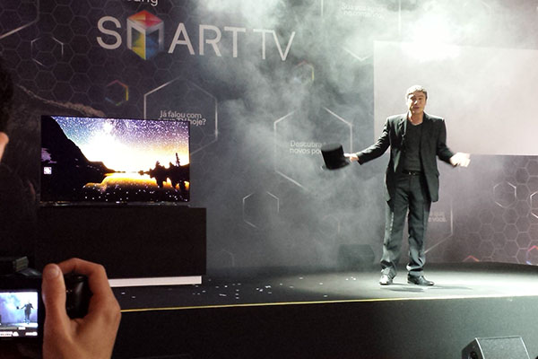 Samsung apresenta nova linha de Smart TVs para o Brasil
