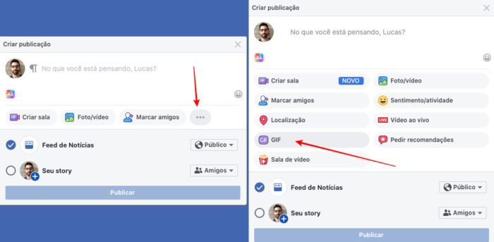 Criador de GIFs para o Facebook Como Fazer GIFs para o Facebook