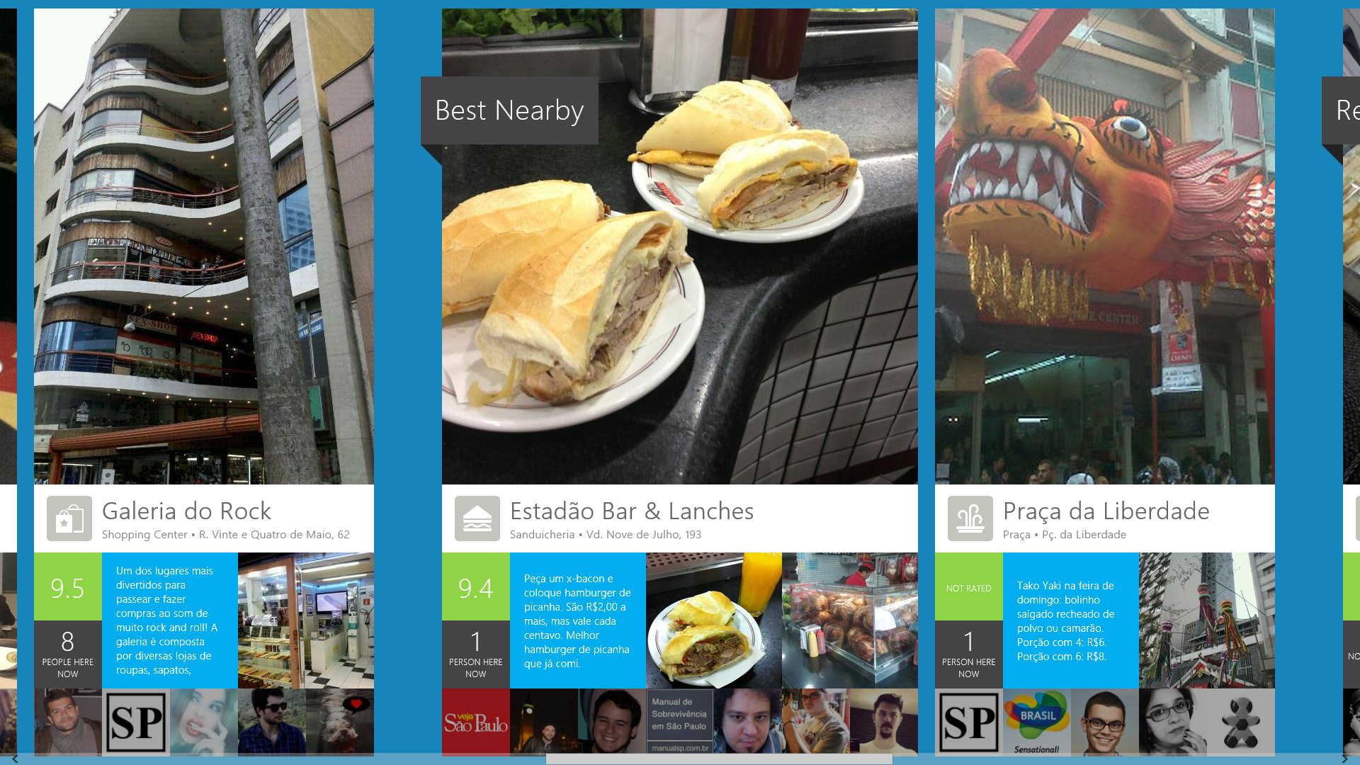 App do Foursquare chega ao Windows 8 – e é lindo