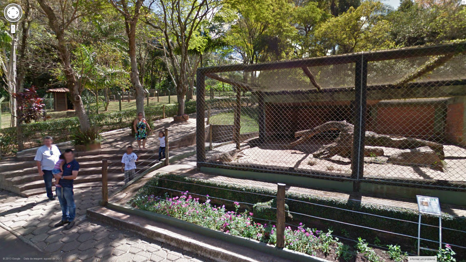 Os zoológicos de Bauru e Americana (e outros do mundo) estão no Street View