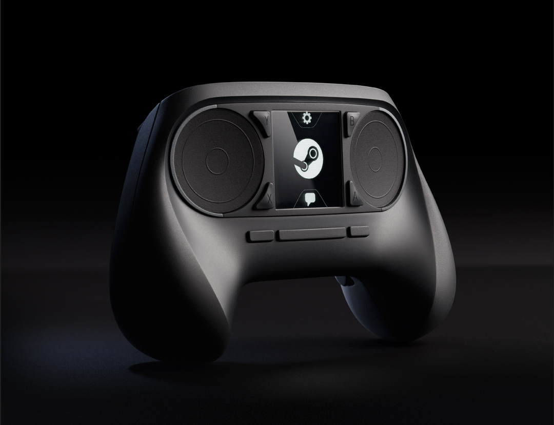 E a terceira (e última) revelação da Valve é… Steam Controller, o gamepad que vai interagir com as Steam Machines