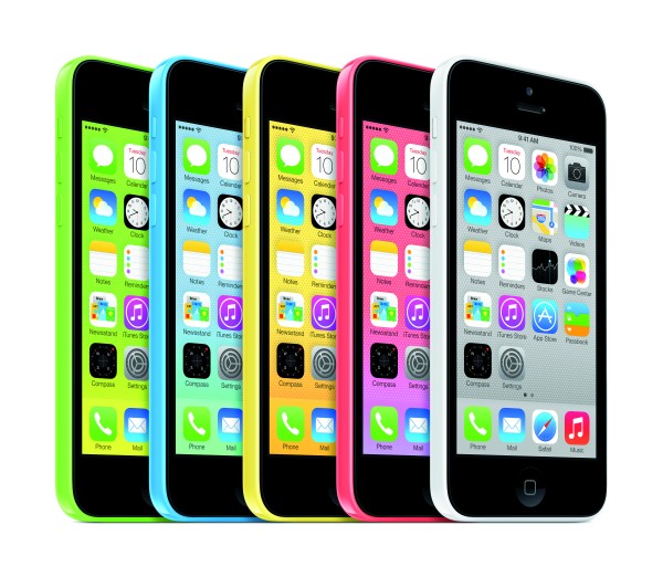 iPhone 5c: me vê um de cada cor, por favor?
