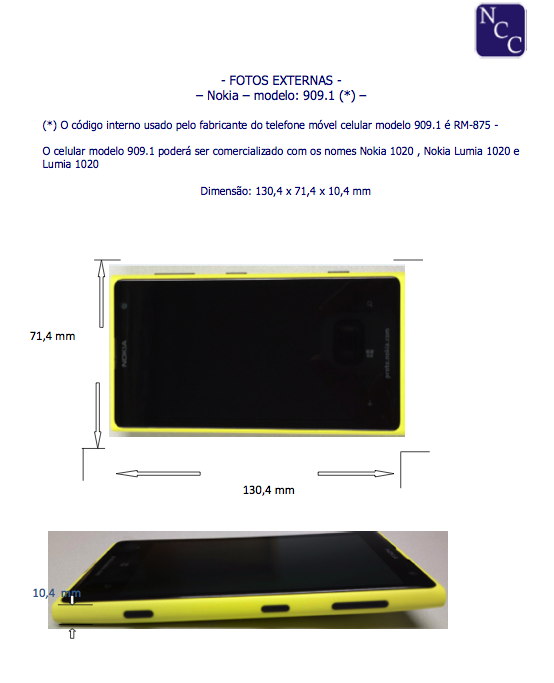 Nokia Lumia 1020 é homologado pela Anatel