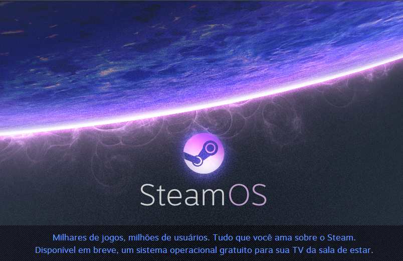 E a primeira revelação da Valve é… SteamOS, seu próprio sistema operacional
