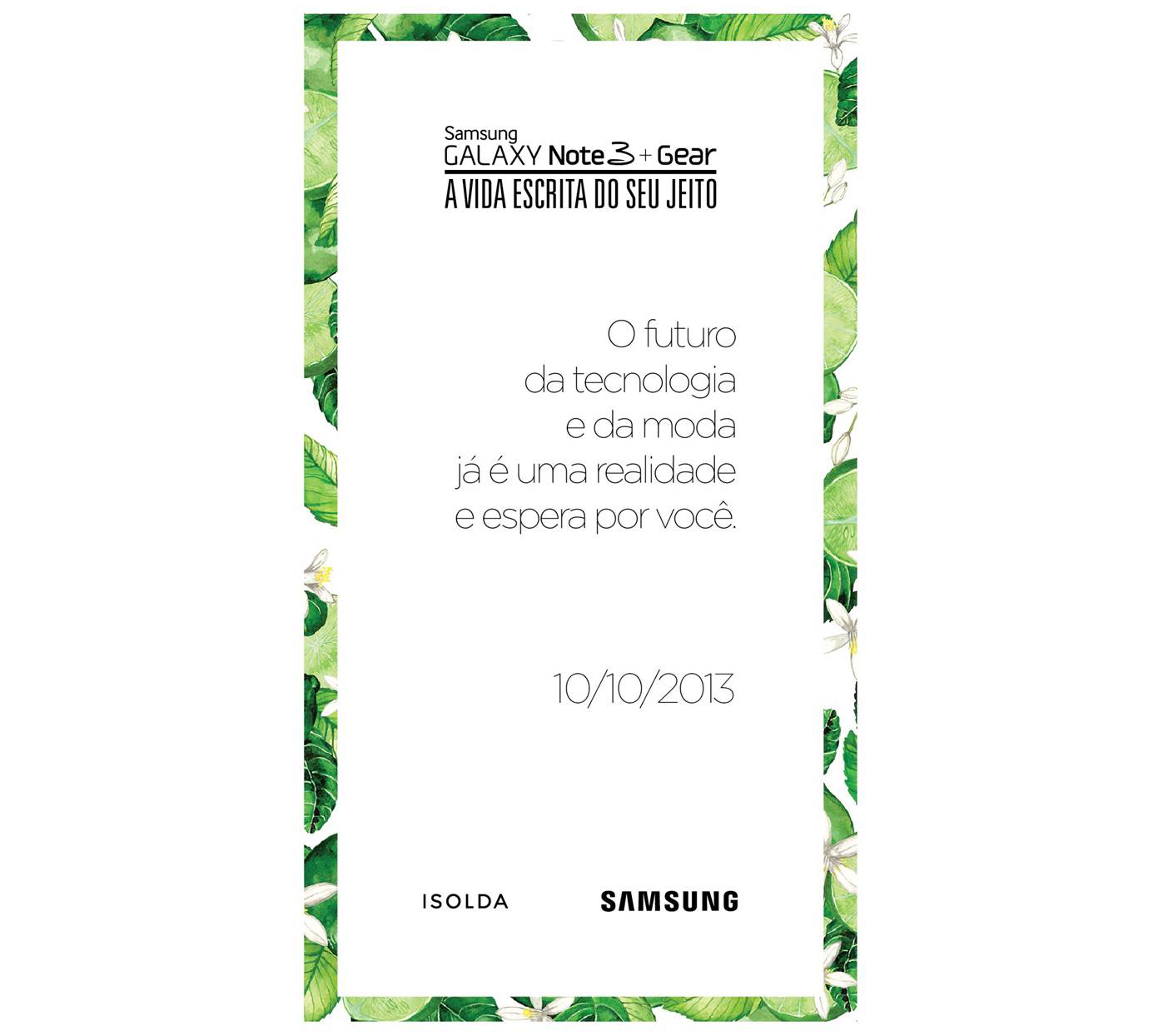 Isso foi rápido: Galaxy Note 3 e Galaxy Gear serão lançados no Brasil no dia 10 de outubro