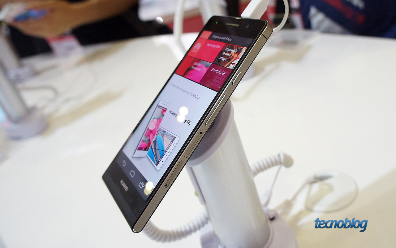 Huawei anuncia Ascend P6 no Brasil, um dos smartphones mais finos do mundo
