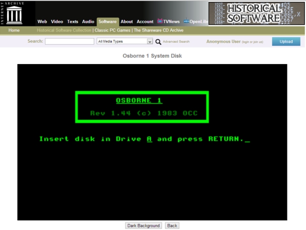 Internet Archive agora tem catalógo de softwares clássicos que rodam direto no navegador