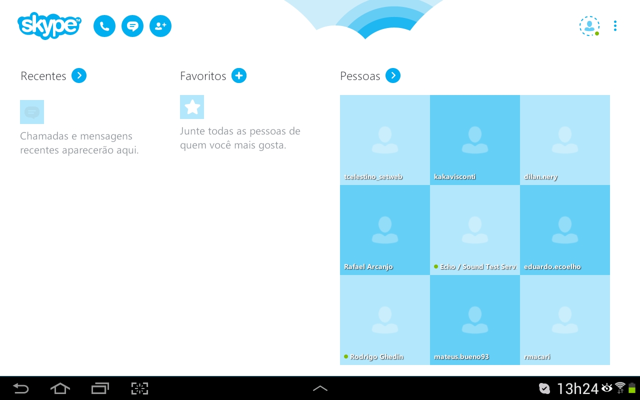 Skype 4.4 para Android vem com interface otimizada para tablets