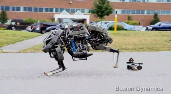 Este é o WildCat, um robô quadrúpede que pode correr a 26 km/h