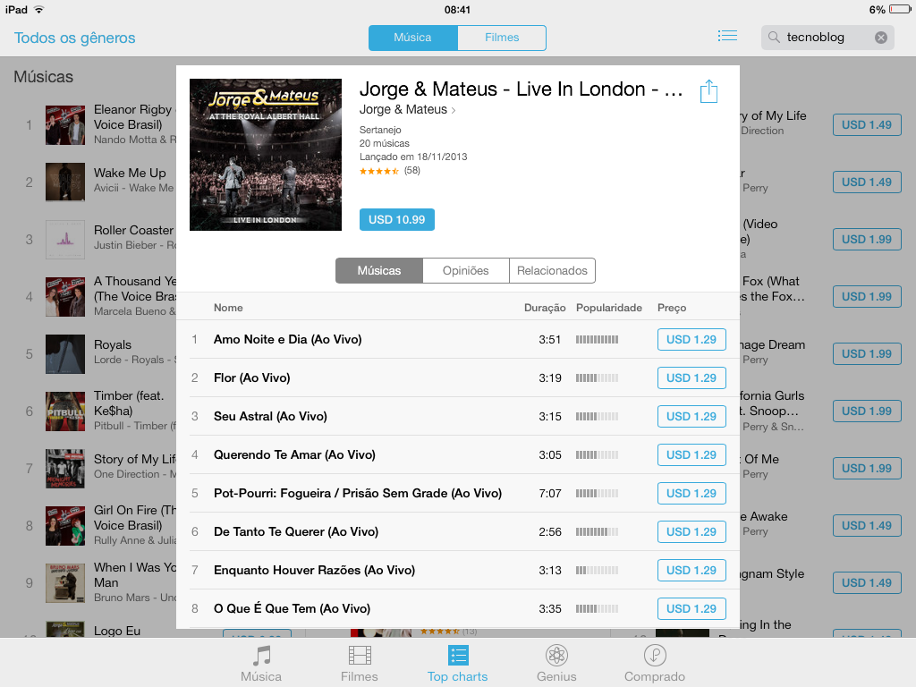 Ministério da Justiça cobra explicações da Apple sobre preços em dólar na loja do iTunes