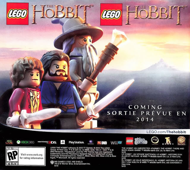 Game Lego: O Hobbit chega em 2014 ao sistema mais próximo de você