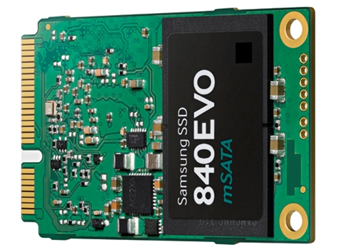Samsung amplia linha 840 EVO com SSD mSATA de 1 TB