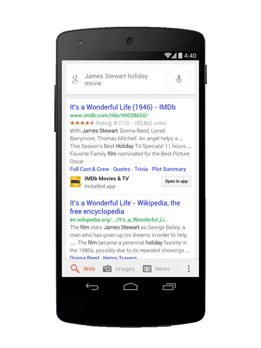 Busca do Google no Android agora pode mostrar informações em apps instalados no aparelho