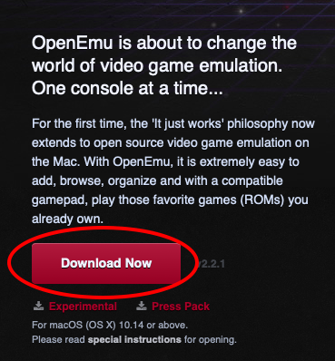 Nintendo 64 & Playstation Emulators for Mac OS X: OpenEmu