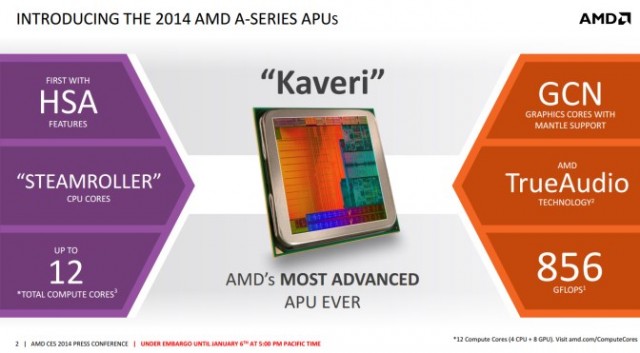 Kaveri, a nova geração de APUs da AMD, chega na próxima semana