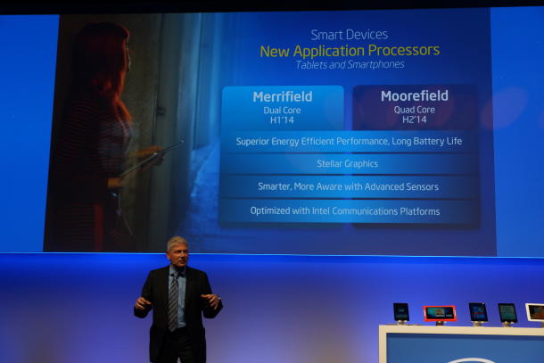Intel apresenta chips de 64 bits para smartphones