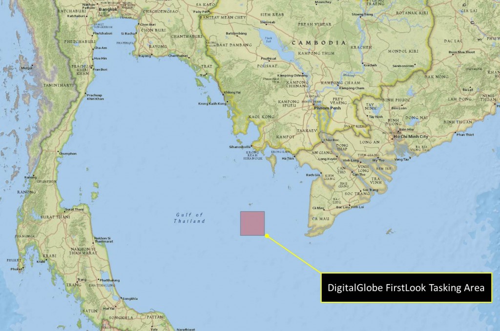 Este site espera encontrar pistas do vôo da Malaysia Airlines em imagens de satélite