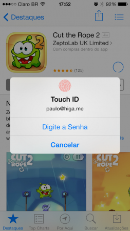Touch ID: uma nova forma de comprar por impulso