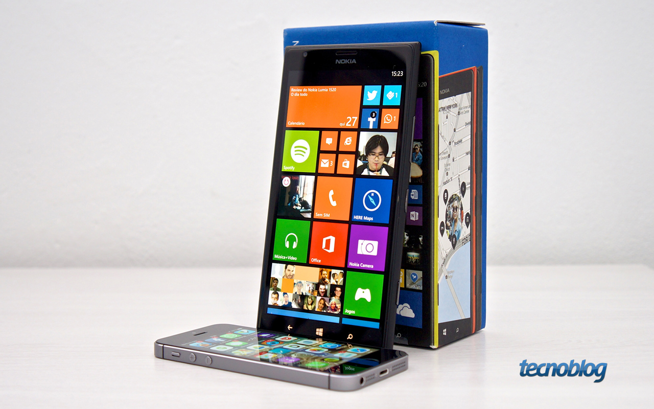 Nokia Lumia 1520, o gigante de seis polegadas