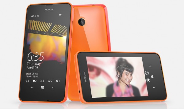 Lumia 635: só nas cores laranja, amarelo e verde 