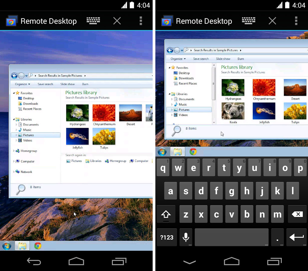 Surpresa do dia: Chrome Remote Desktop e Google Camera, dois novos apps do Google para Android