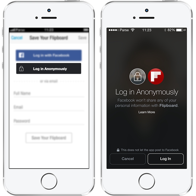 Facebook permitirá login anônimo em serviços de terceiros para que você possa testá-los