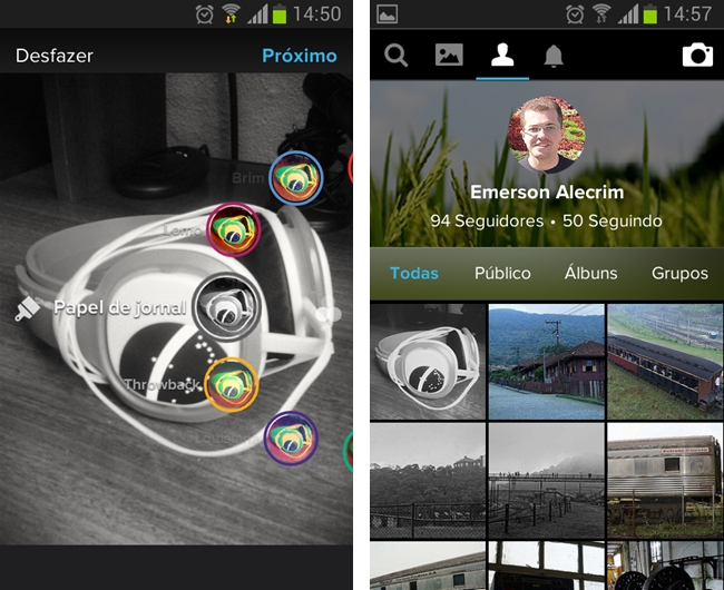 Yahoo lança novo Flickr para Android e iOS e o deixa ainda mais parecido com o Instagram