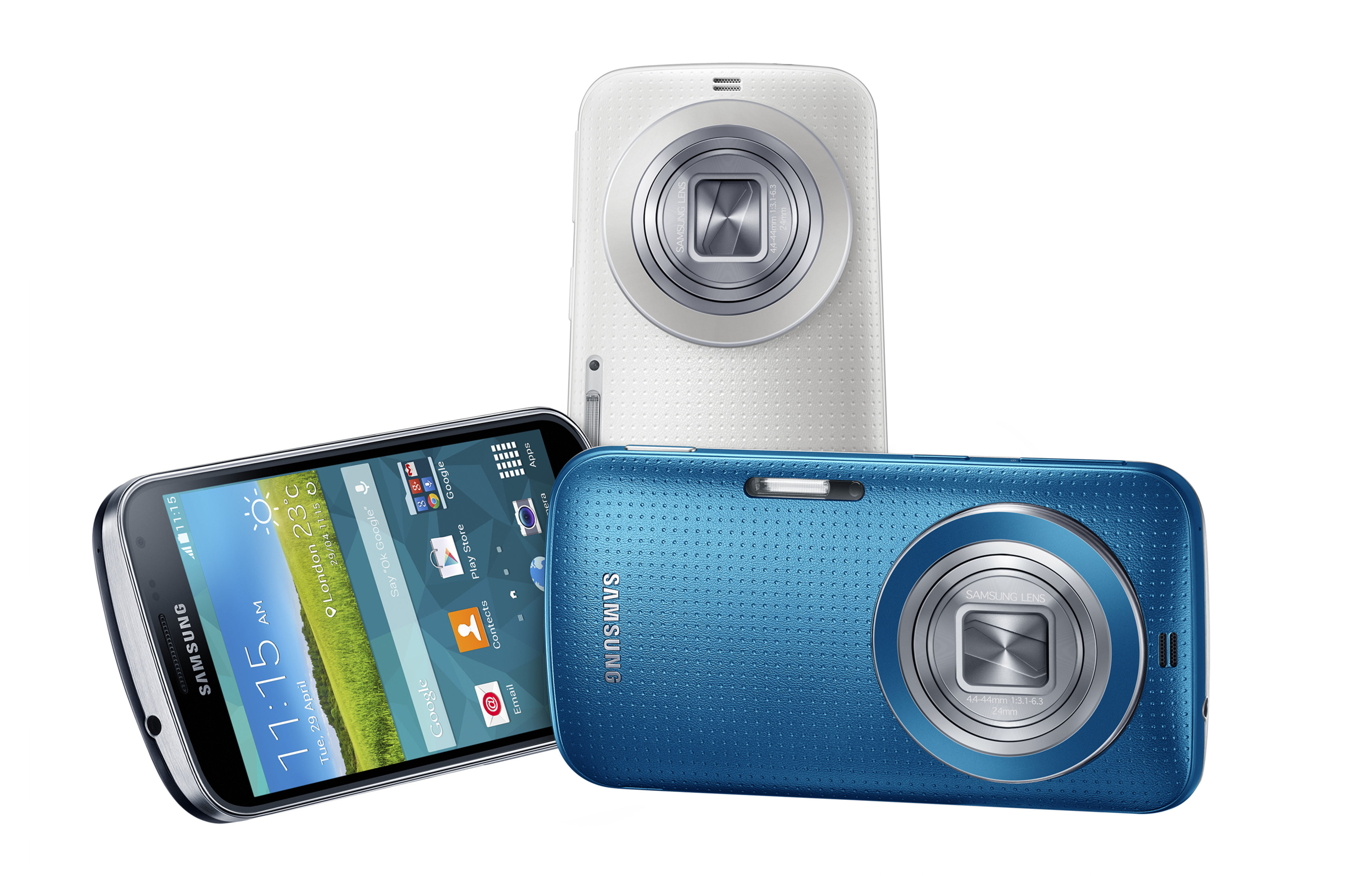 Samsung revela Galaxy K zoom: 20,7 megapixels, zoom óptico de 10x e ligações telefônicas