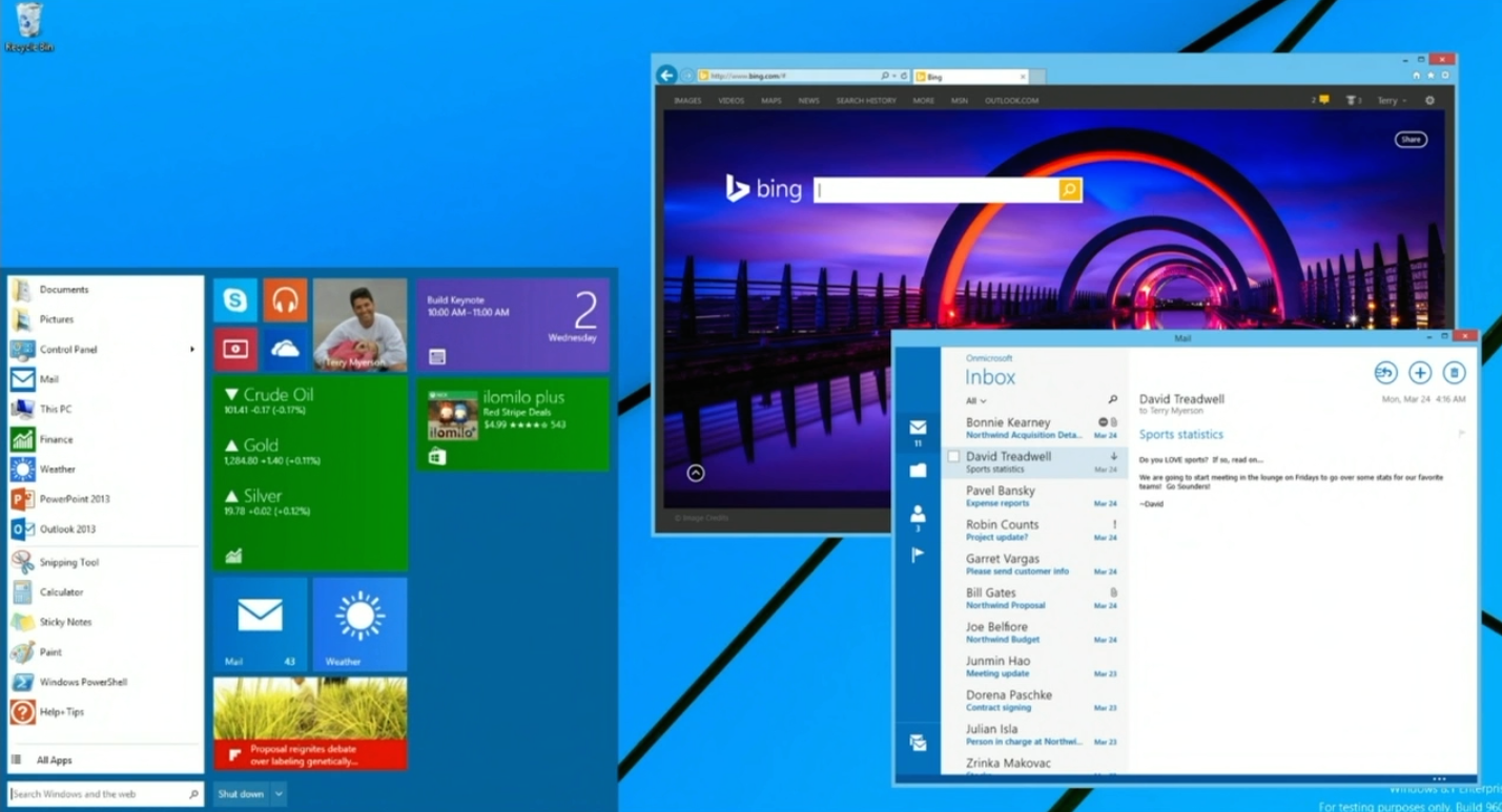 Rumor do dia: Menu Iniciar do Windows 8.1 será liberado em agosto