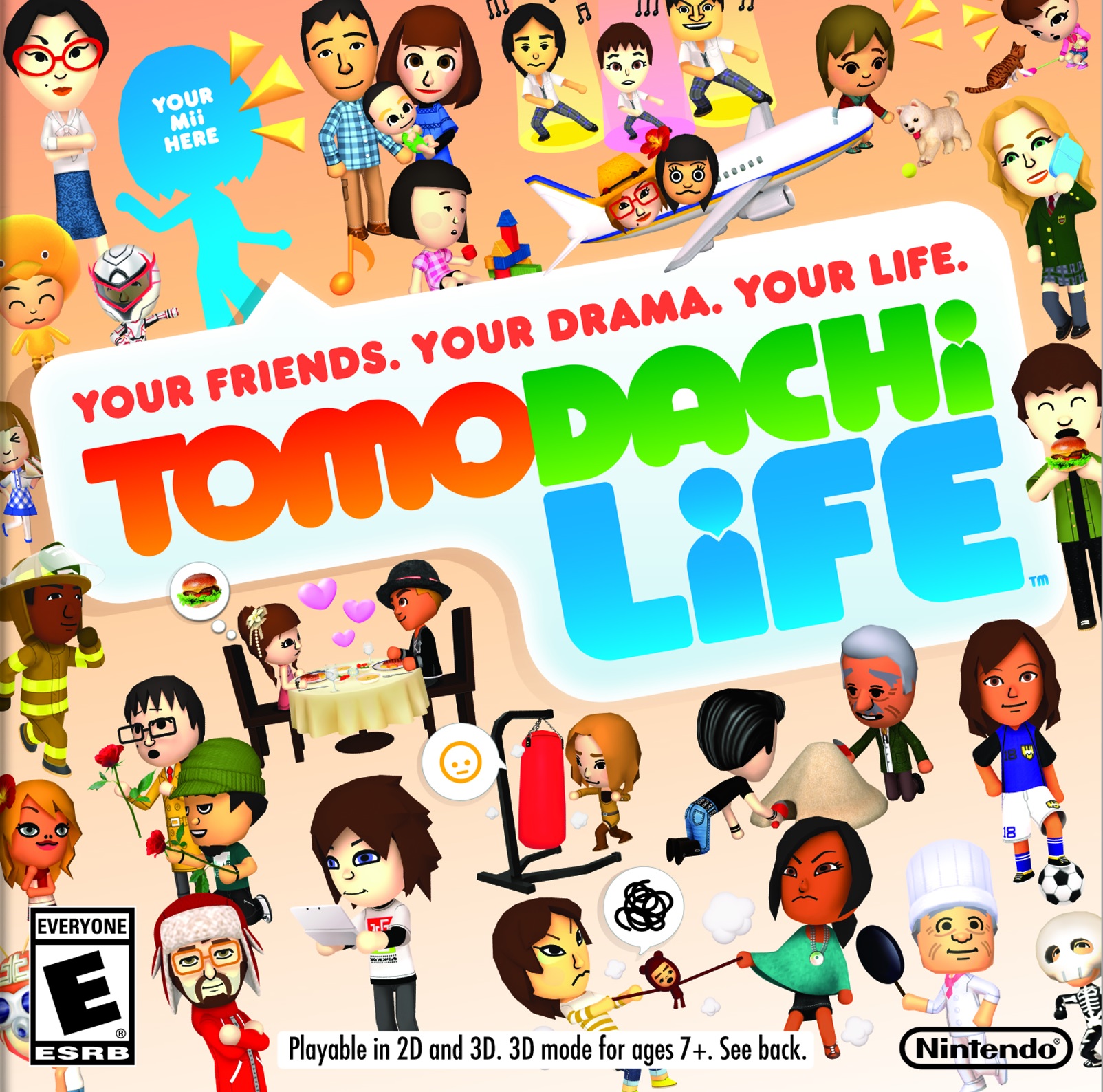 Nintendo expõe motivo técnico para não haver casais gays em Tomodachi Life