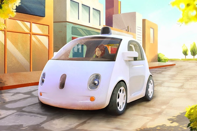 Google mostra novo carro que dirige sozinho e não tem volante