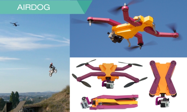 Financie isso: HEXO+ e AirDog são drones que te seguem para gravar seus esportes radicais
