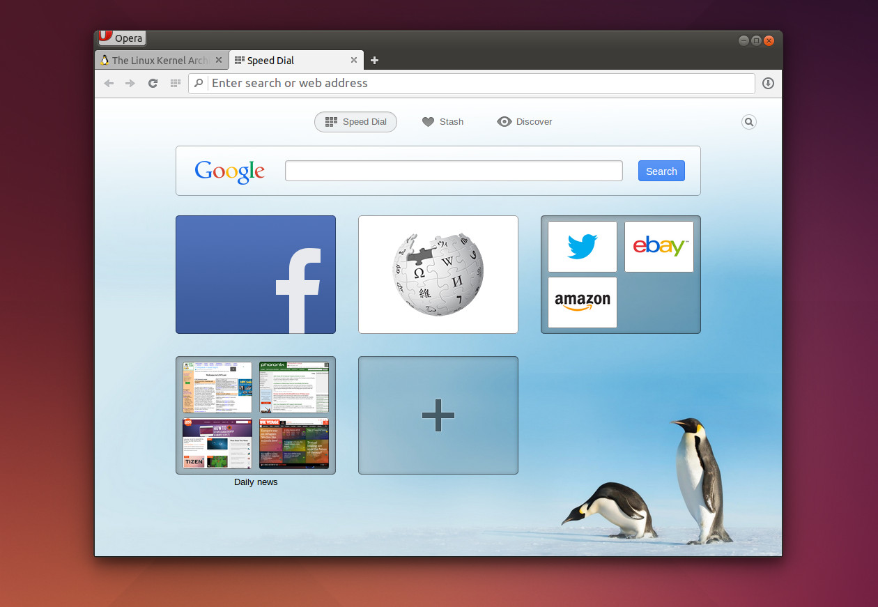 Opera está de volta ao Linux
